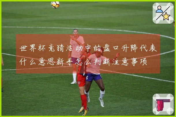 世界杯竞猜活动中的盘口升降代表什么意思新手怎么判断注意事项