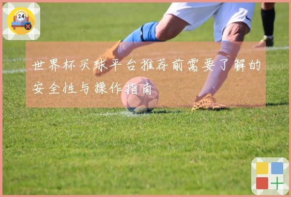 世界杯买球平台推荐前需要了解的安全性与操作指南